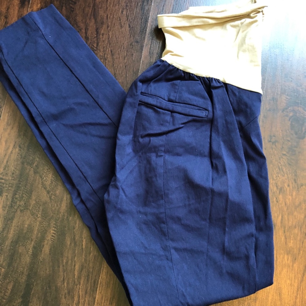 2 pack: M.Hood Maternity Skinny Ankle Pointe Pants
